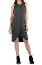 Women's Lamade 'elba' Asymmetrical Hem Sleeveless Jersey Dress - Grey