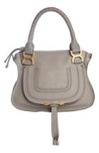 Marcie Small Double Carry Bag - Grey