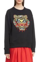 Women's Kenzo Tiger Relax Sweatshirt - Black