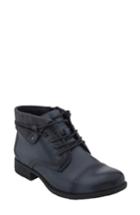 Women's Earth Rexford Lace-up Bootie M - Blue