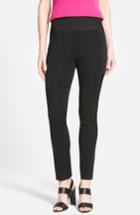 Women's Ming Wang Slim Knit Pants - Black