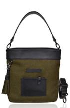 Sherpani Boheme Wool & Leather Convertible Crossbody Bag - Brown