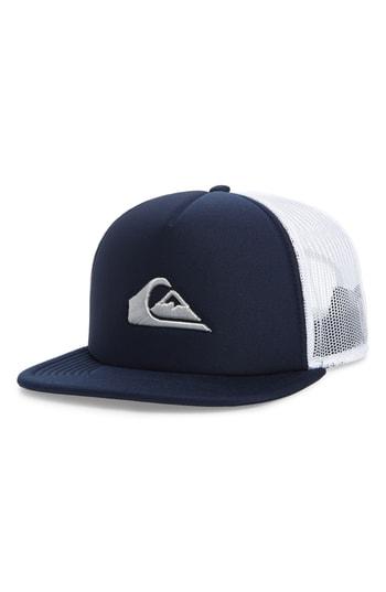 Men's Quiksilver All In Trucker Hat - Blue