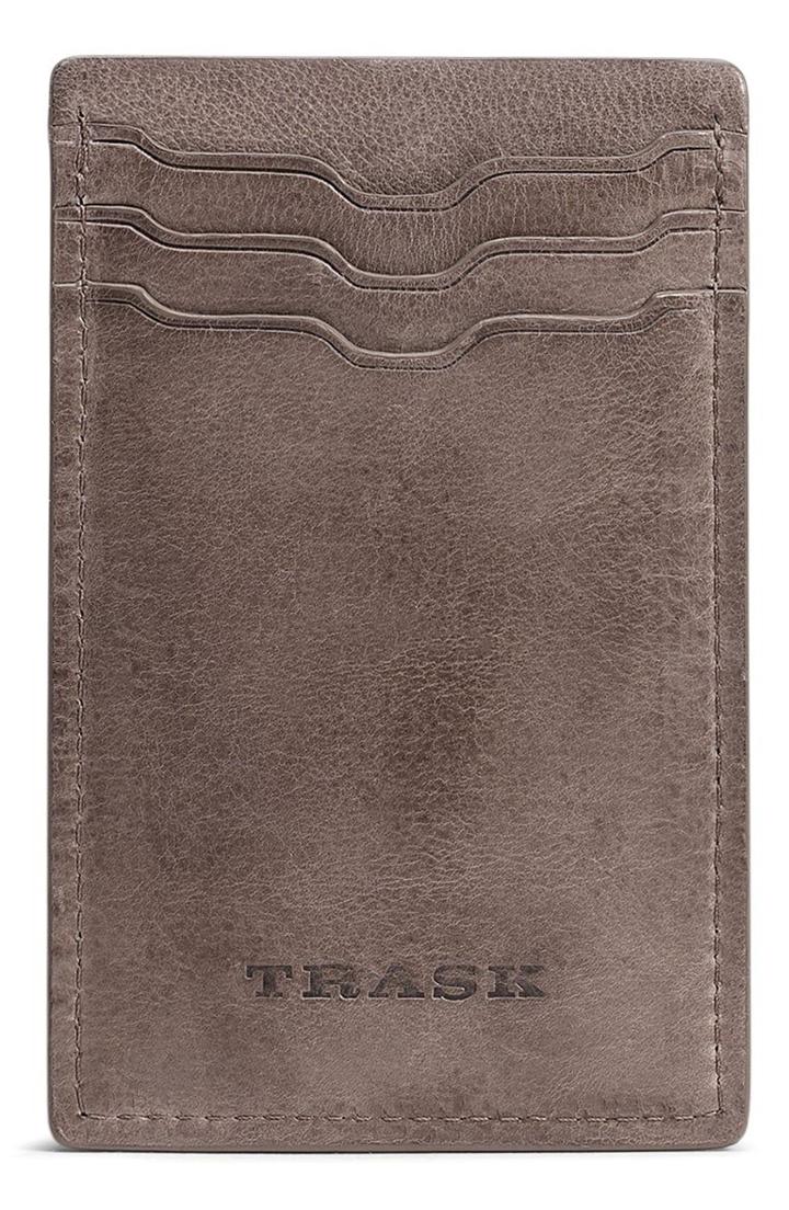 Men's Trask Canyon Money Clip Card Case -