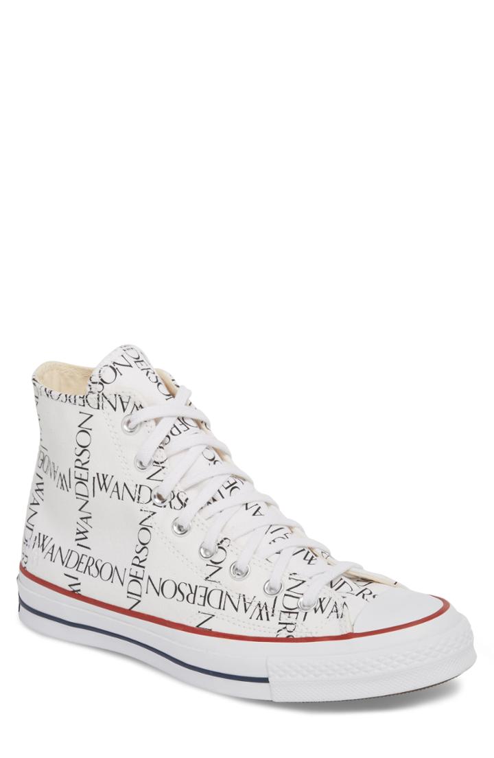 Men's Converse X Jw Anderson Chuck Taylor All Star 70 Grid Sneaker .5 M - White