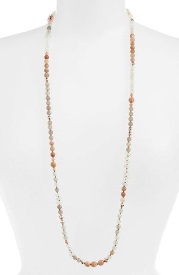 Women's Chan Luu Moonstone Mix Beaded Necklace