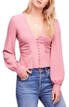 Women's Free People Maise Top - Pink