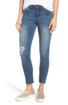 Women's Parker Smith Seamless Distressed Skinny Jeans - Blue