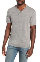 Men's J.crew Triblend Henley Shirt - Grey