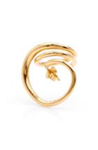 Women's Charlotte Chesnais Round Trip Vermeil Earrings