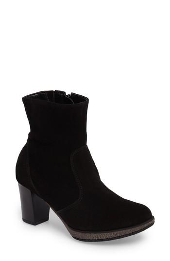 Women's Ara Bristol Bootie .5 M - Black