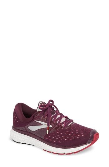 Women's Brooks Glycerin 16 Running Shoe B - Burgundy