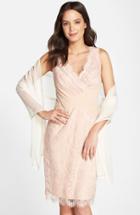 Women's Bernie Of New York Silk Chiffon Wrap, Size - Ivory