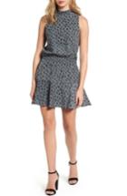 Women's Cupcakes And Cashmere Steven Fit & Flare Dress - Blue