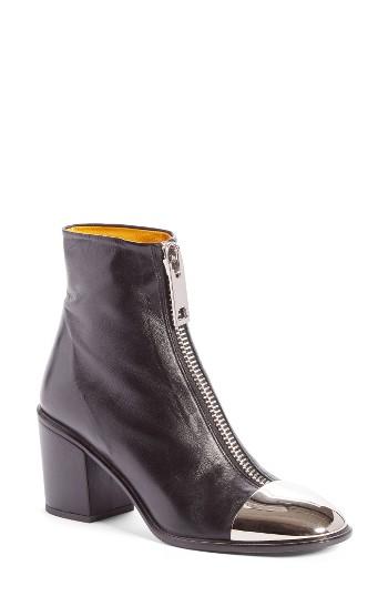 Women's Proenza Schouler Cap Toe Bootie .5us / 37.5eu - Black