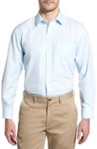 Men's Nordstrom Men's Shop Smartcare Traditional Fit Dress Shirt .5 34/35 - Blue
