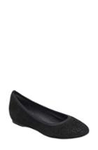 Women's Rockport 'total Motion - Adelyn' Ballet Flat .5 W - Black