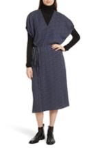 Women's Vince Celestial Polka Dot Kimono Wrap Dress