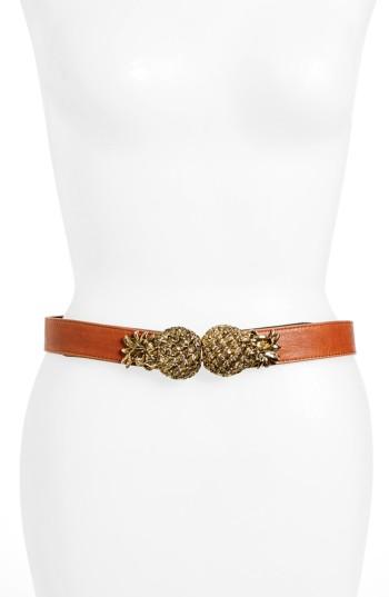 Women's Raina Pina Leather Belt
