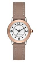 Women's Marc Jacobs Riley Leather Strap Watch, 28mm