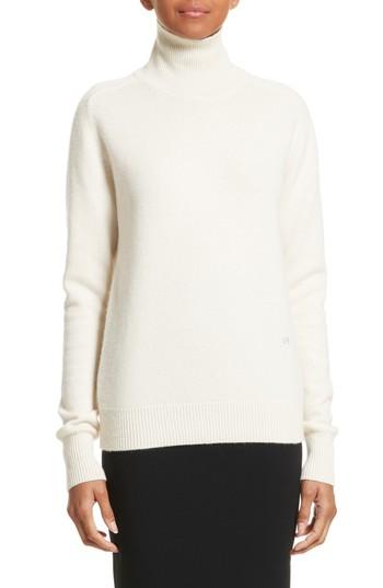 Women's Victoria Beckham Cashmere Turtleneck Sweater - Ivory