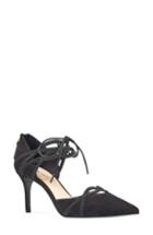 Women's Nine West Mayeff Ankle Tie Pump M - Black