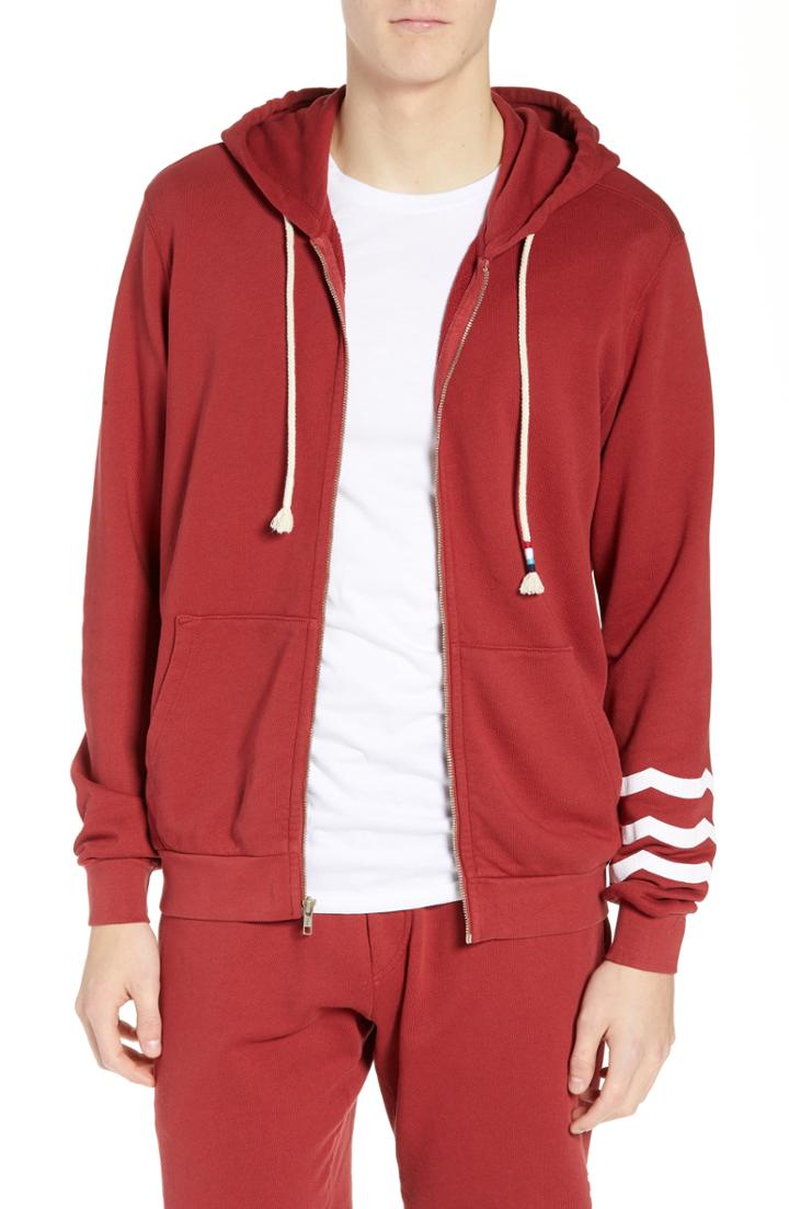 Men's Sol Angeles Essential Zip Hoodie - Red