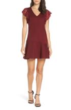 Women's Heartloom Abby Drop Hem Dress - Burgundy