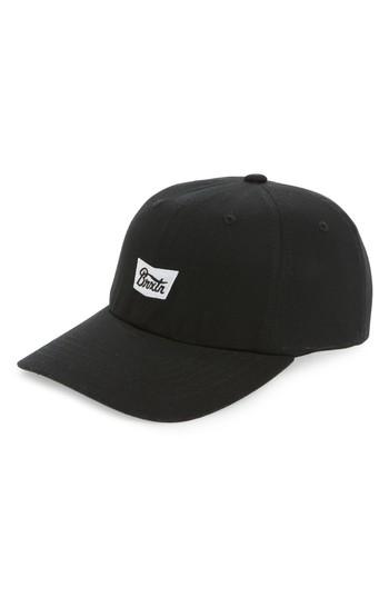Men's Brixton Stith Baseball Cap - Black