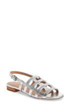 Women's Madewell Rowan Cage Sandal M - Metallic