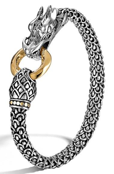 Women's John Hardy Legends Naga 6mm Station Bracelet