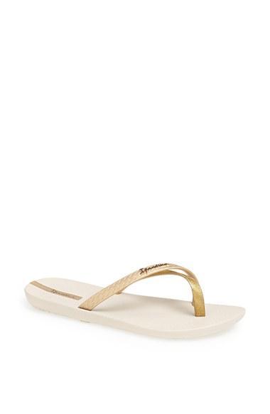 Ipanema 'neo Mix' Flip Flop Beige/