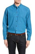 Men's Cutter & Buck Myles Classic Fit Non-iron Gingham Sport Shirt