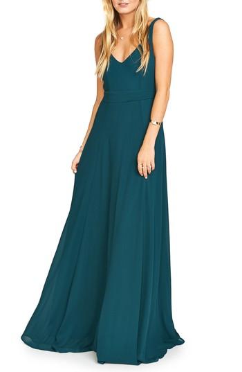 Women's Show Me Your Mumu Jen Maxi Gown, Size - Ivory