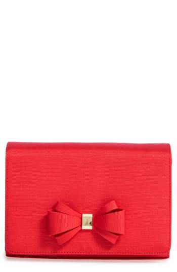 Ted Baker London Grosgrain Clutch - Orange
