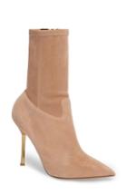 Women's Valentino Garavani Twisteel Stiletto Bootie .5us / 40.5eu - Brown