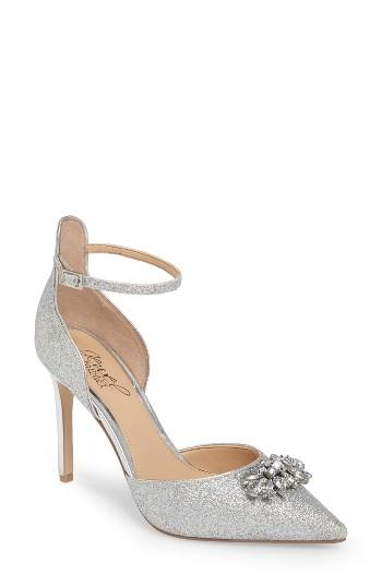 Women's Badgley Mischka Lea Ii D'orsay Pump M - Metallic