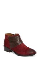 Women's Comfortiva Corliss Strappy Bootie .5 M - Burgundy