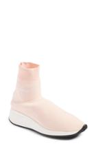 Women's Joshua Sanders Fly To High Top Sock Sneaker .5us / 40eu - Pink