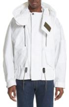 Men's Burberry Shenwood Tech Jacket With Detachable Hood