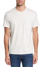 Men's James Perse Shadow Stripe Pocket T-shirt (l) - Blue