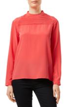 Women's J Brand Chrystal Pleated Silk Blouse