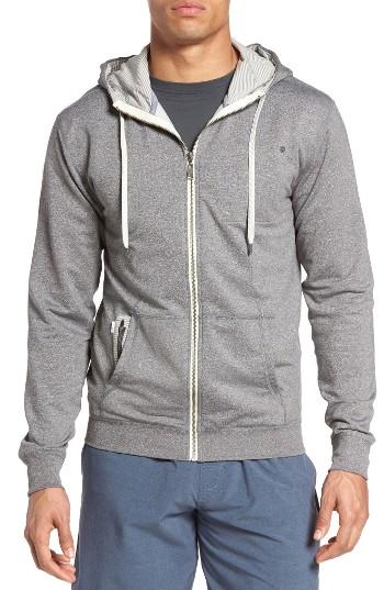 Men's Vuori Movement Zip Hoodie - Grey