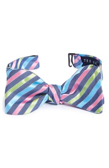 Men's Ted Baker London Stripe Silk Bow Tie