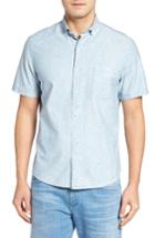 Men's Maker & Company Shark Attack Print Sport Shirt