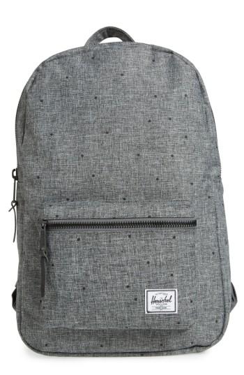 Herschel Supply Co. 'settlement - Mid-volume Raven' Backpack -
