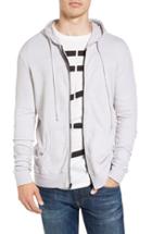 Men's Vestige Organic Cotton Slub Terry Zip Hoodie - White