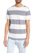 Men's J.crew Stripe Slub Cotton T-shirt - Ivory