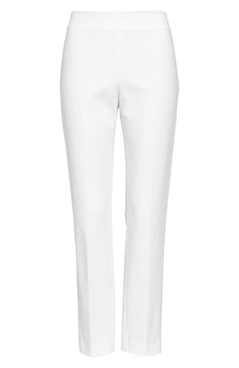 Women's Vince Camuto Side Zip Double Weave Pants - Ivory