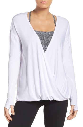 Women's Zella Drishti Wrap Top - White